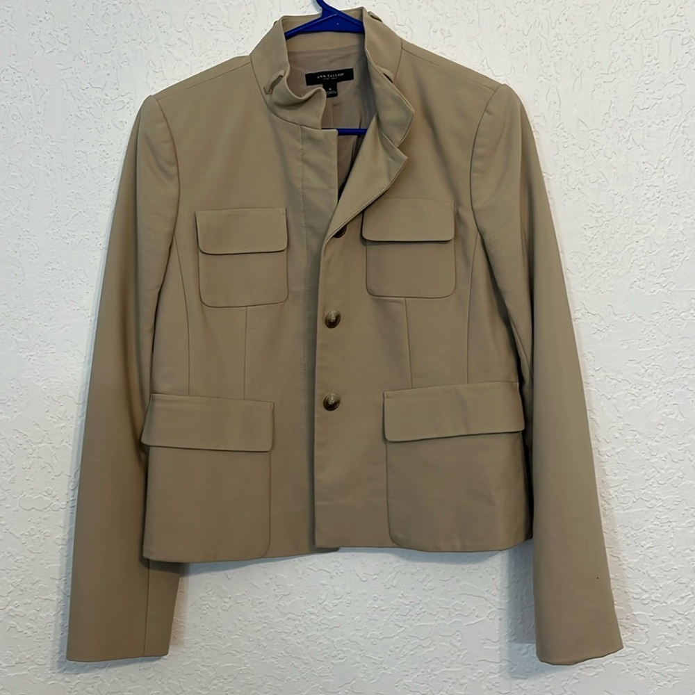 Like New Ann Taylor Military Jacket